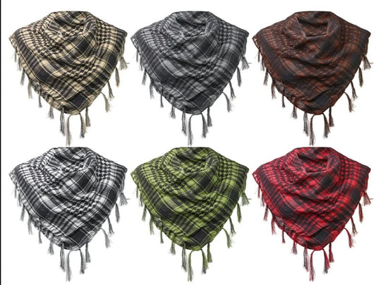 Kufiyeh with Different Colors