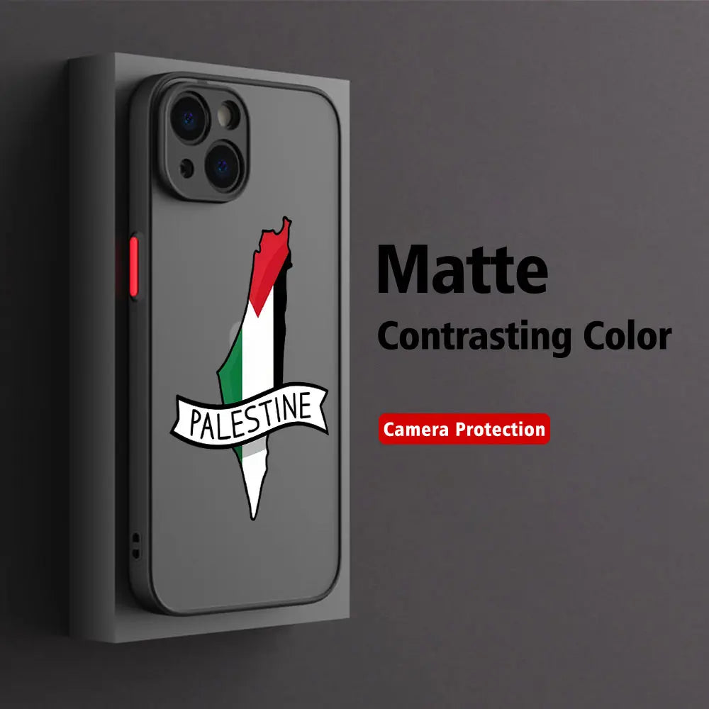 Palestine Matte Transparent Phone Case