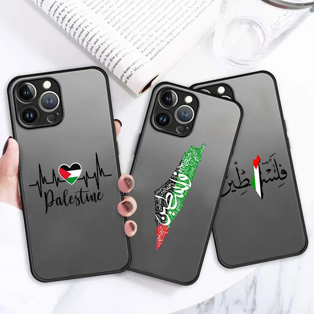 Palestine Matte Transparent Phone Case