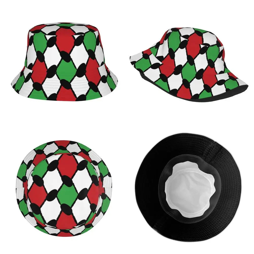 Kufiya Folk Bucket Hat