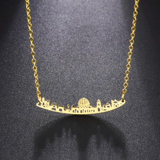 Jerusalem City Landmark Pendant