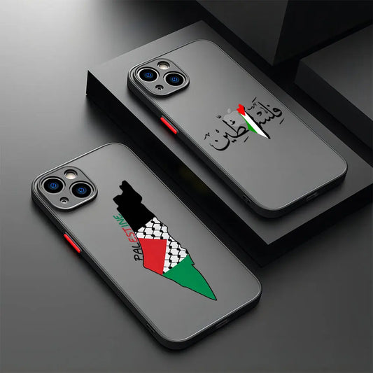 Palestine Matte Transparent Phone Case