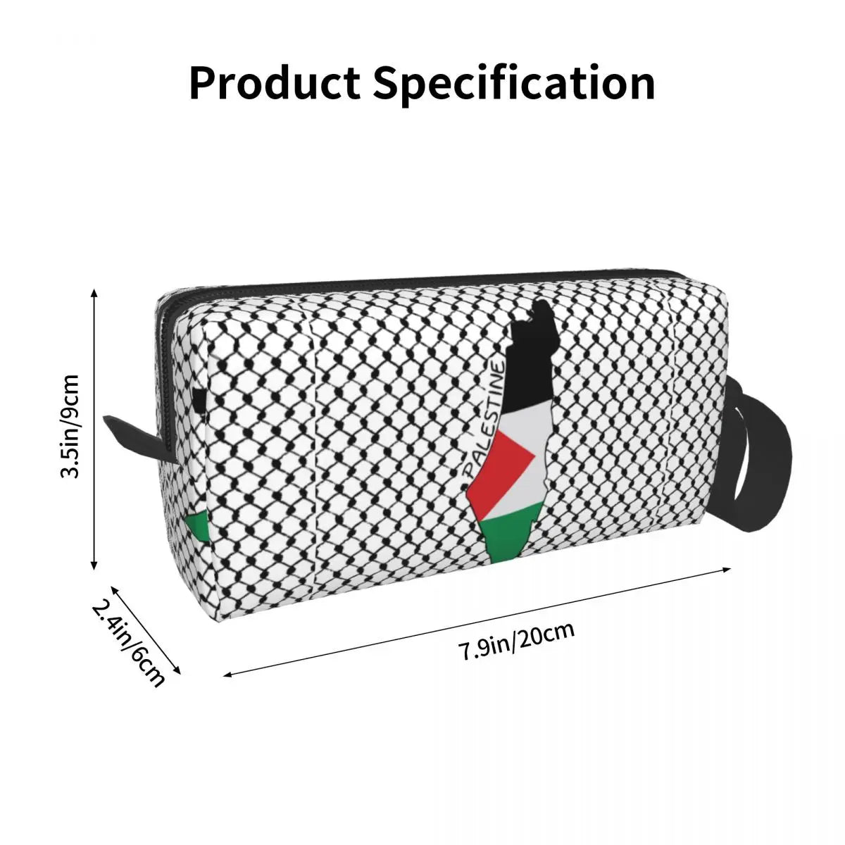 Palestine Flag Map