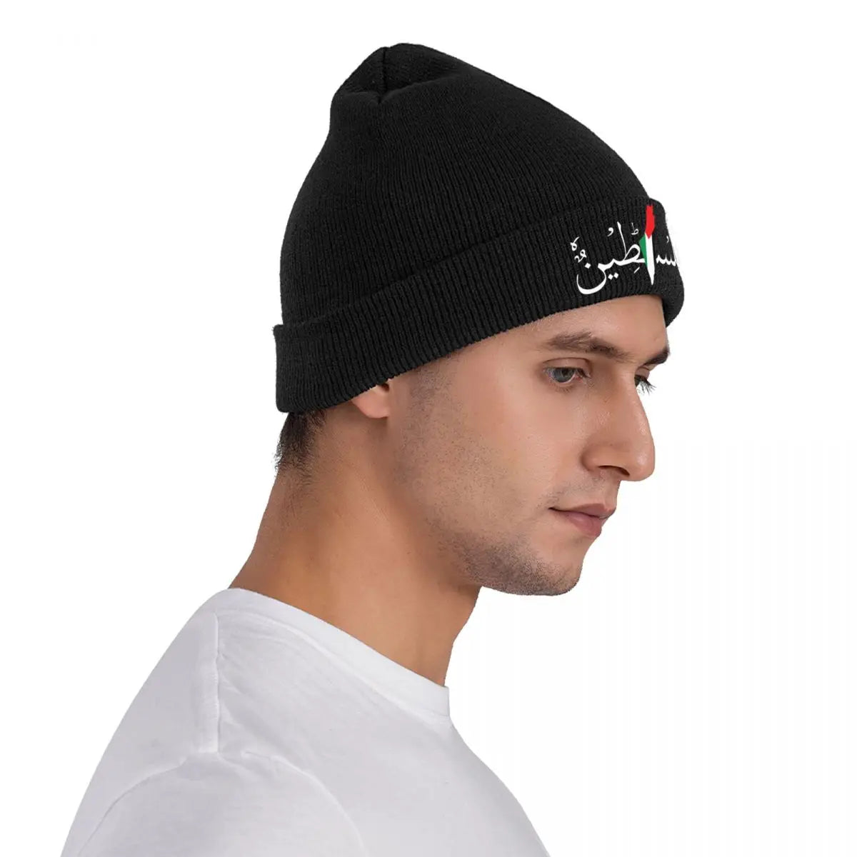 Palestine Flag Map Beanie