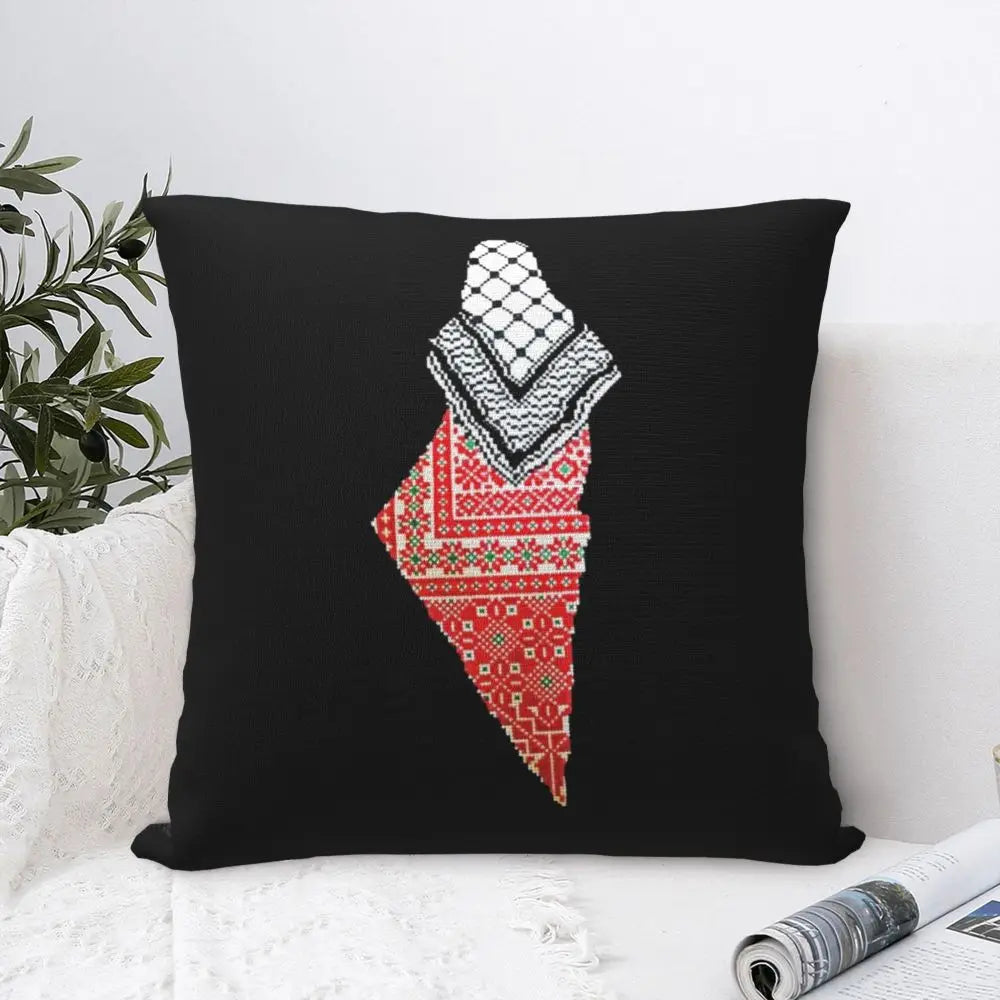 Traditional Palestinians Tatreez Cushion Cover