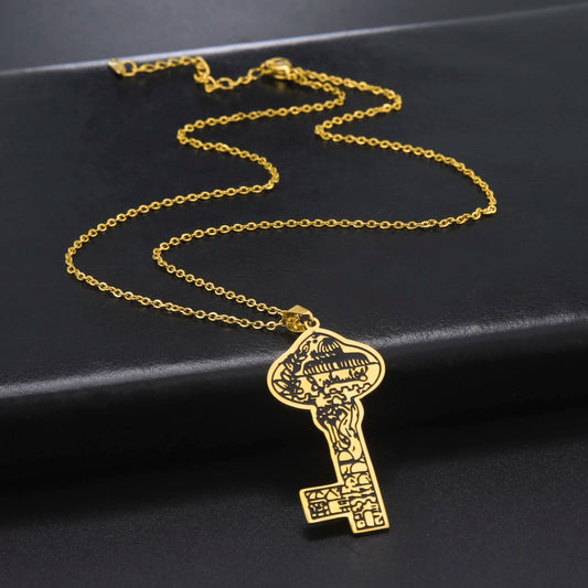 Palestine Key Pendant