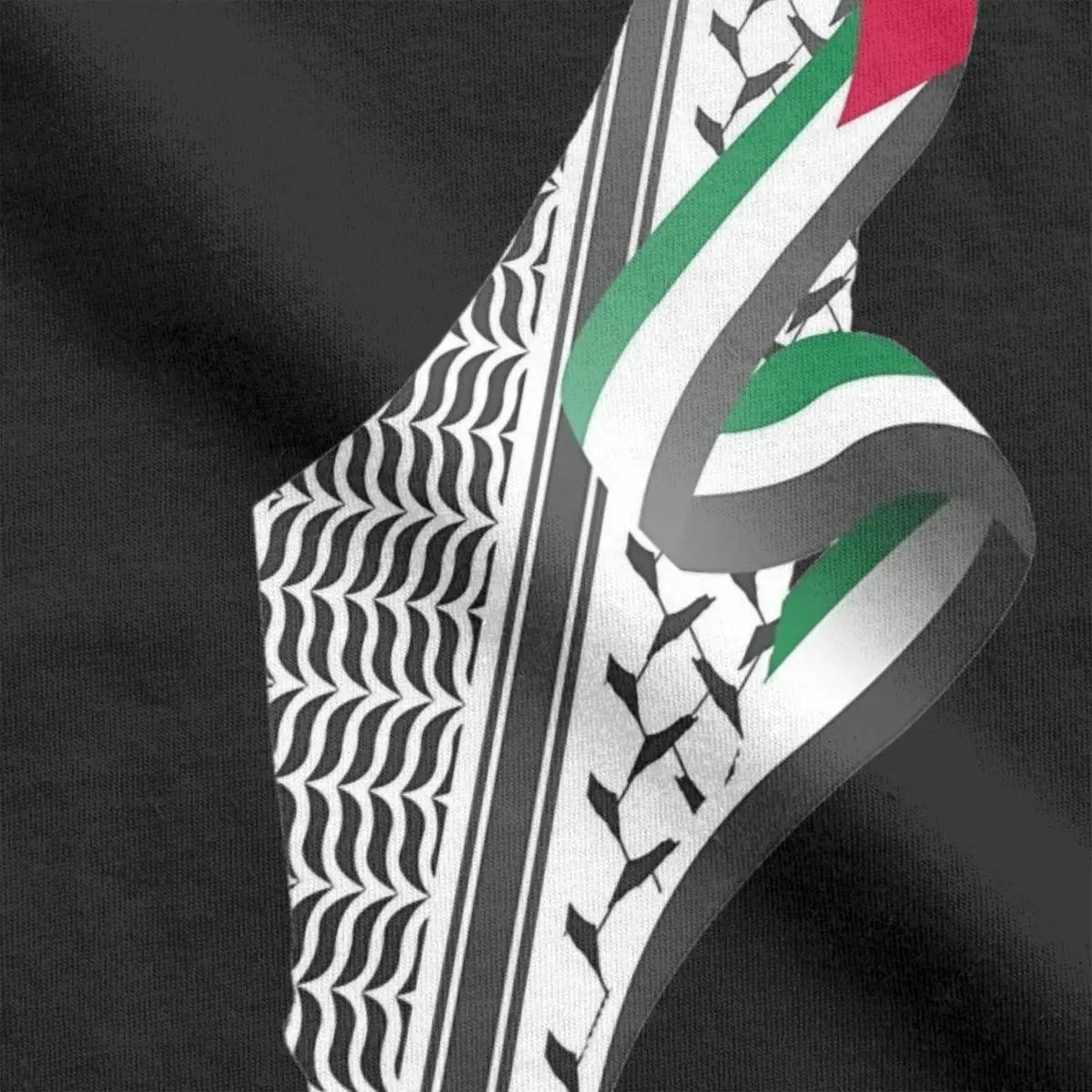 Palestinian Kuffiyeh Map