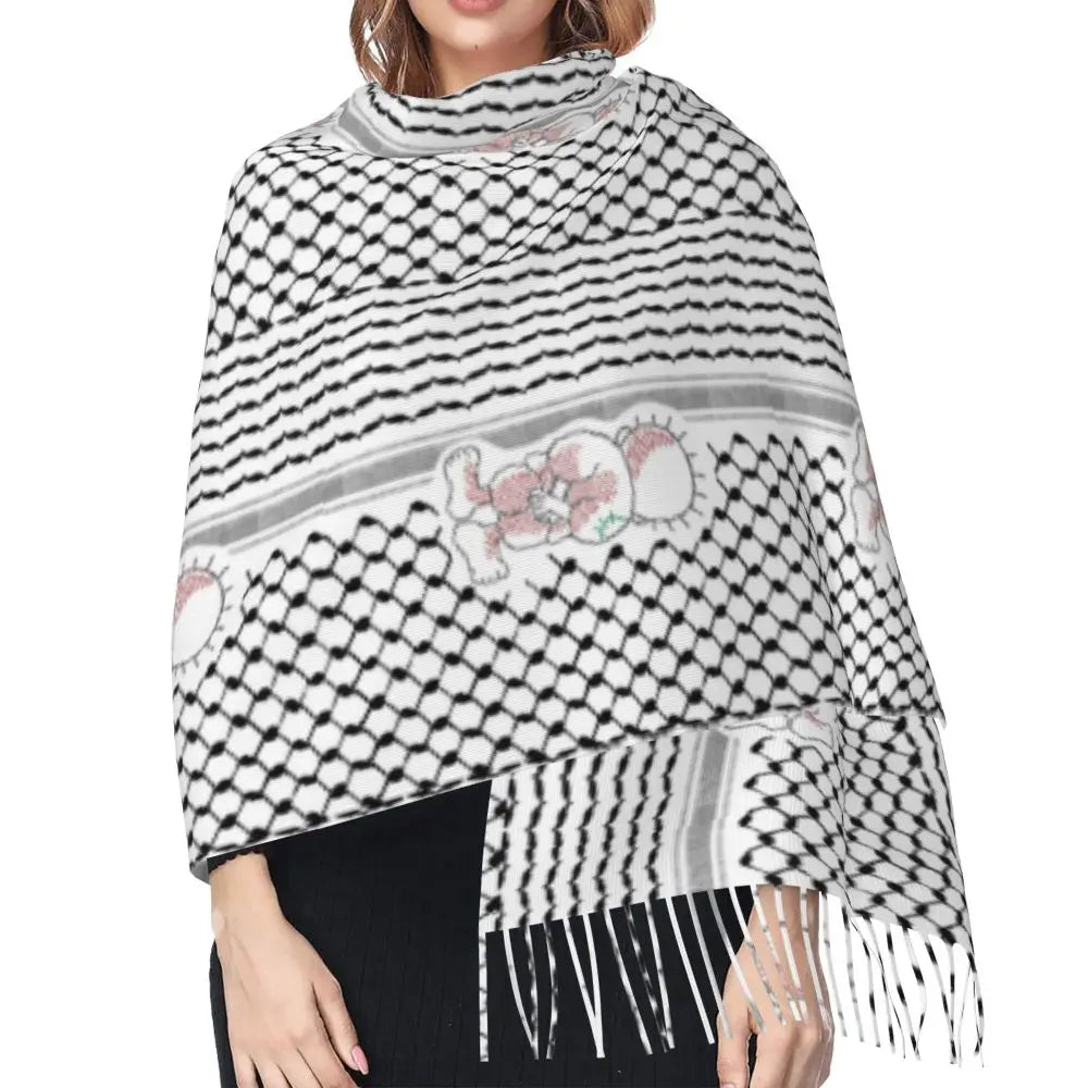 Fashionable Kuffiyeh Scarves