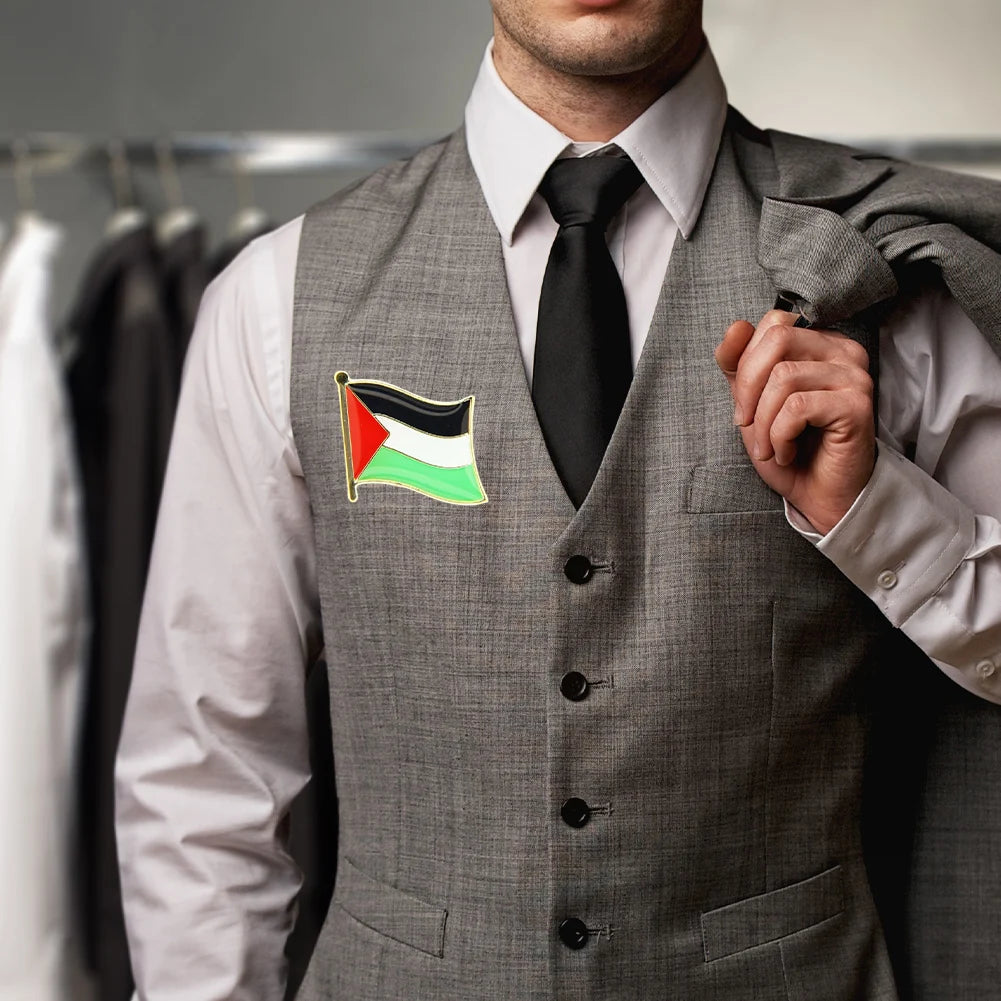 Palestine Flag Badge 1-100PCS