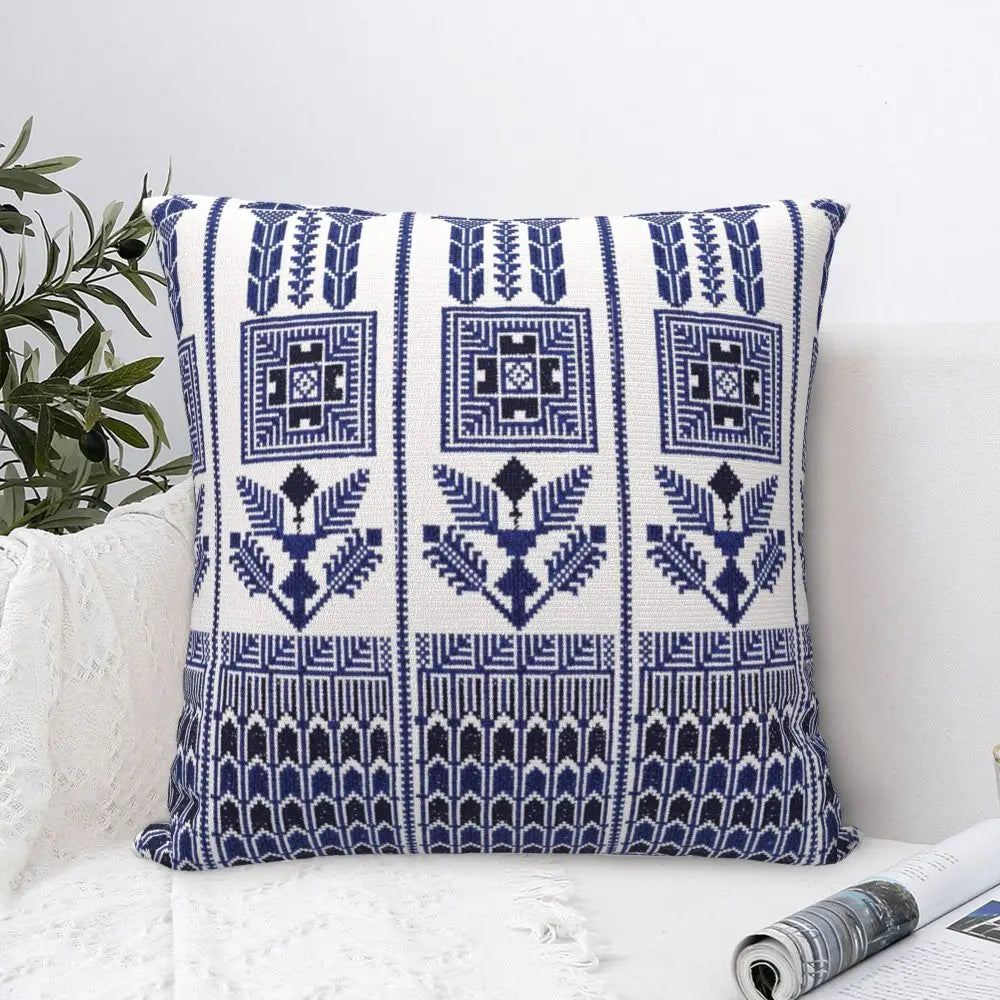 Traditional Palestinians Tatreez Cushion Cover