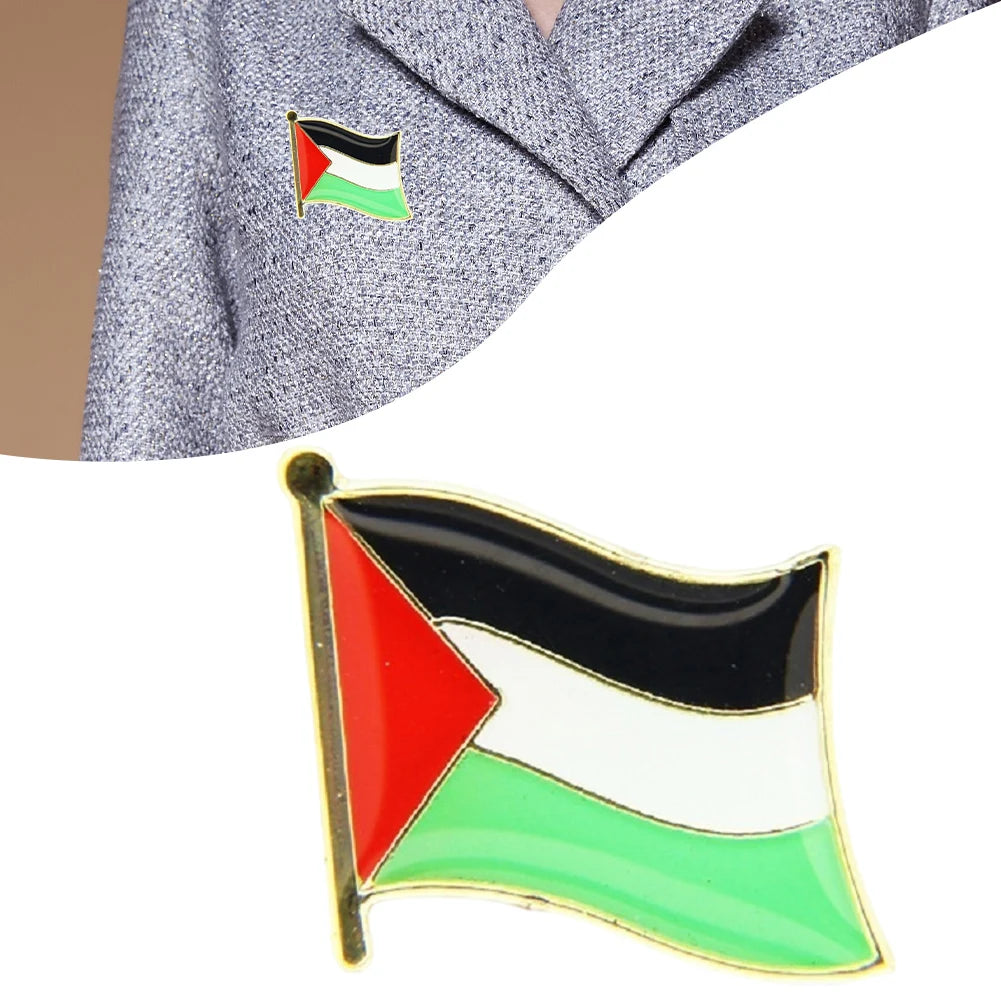 Palestine Flag Badge 1-100PCS